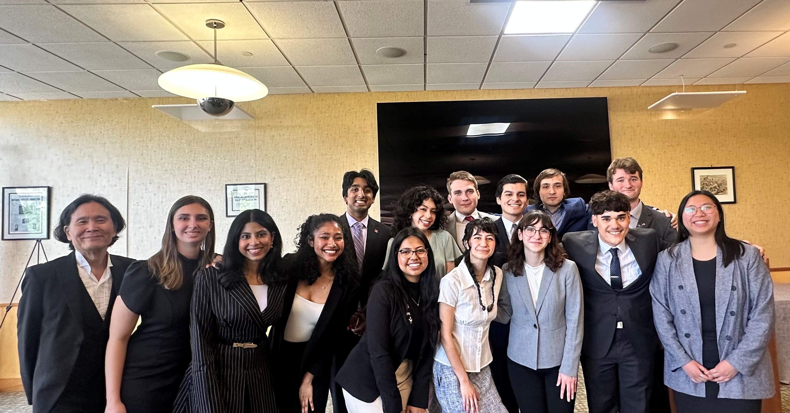2025-2026 Gardner Fellows with Director Matt Matsuda